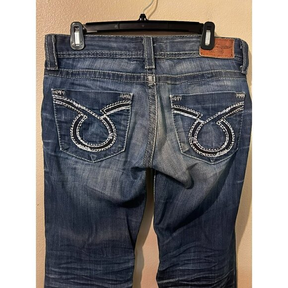 Women's Big Star Sophie Blue Jeans [HEMMED] Size 29L [EXCELLENT] - Picture 4 of 7